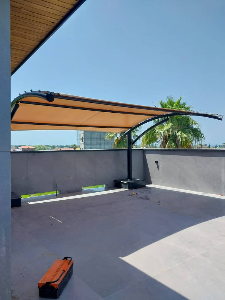 سایبان ثابت کششی